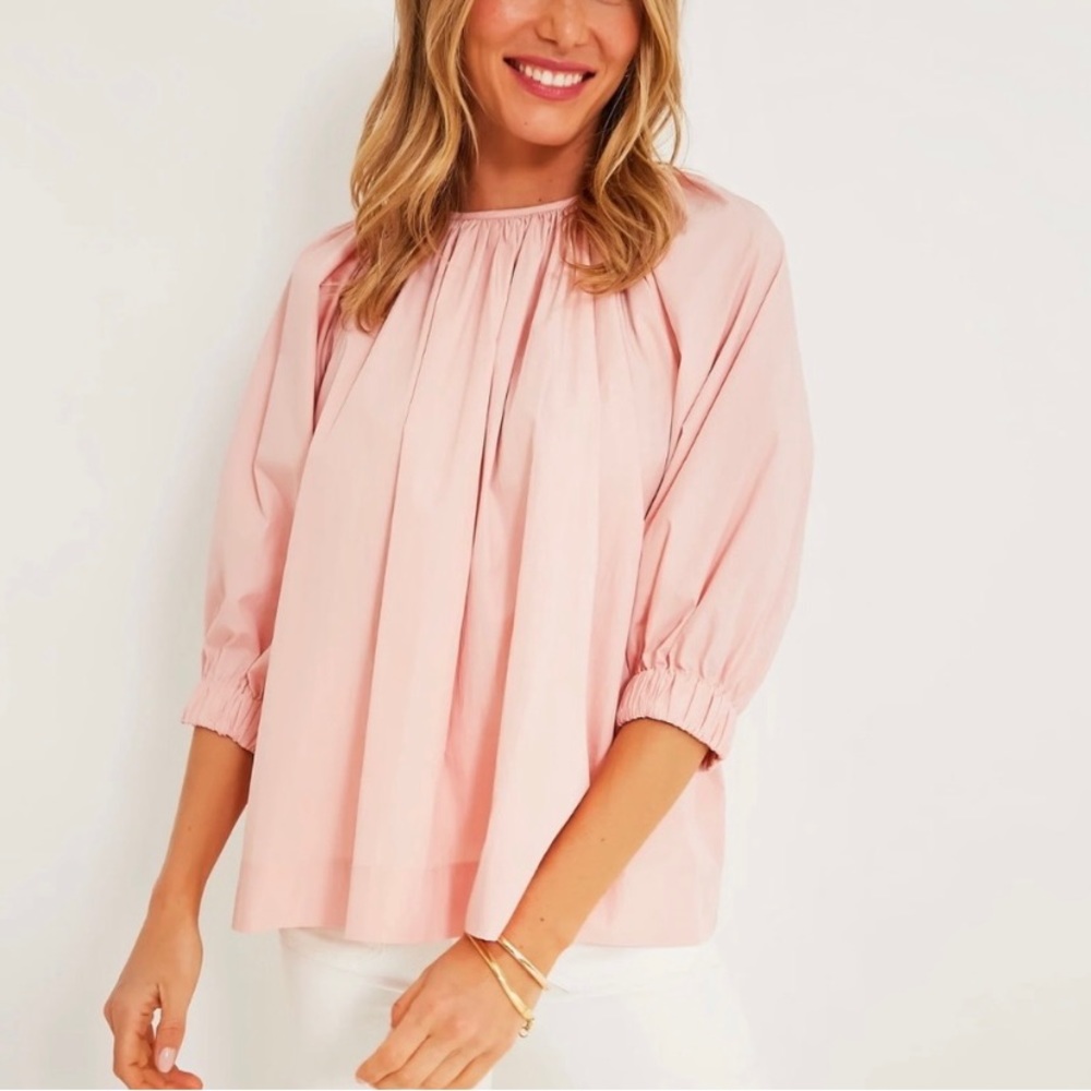 Tuckernuck- Pomander Place Blouse- Rosewater Larissa Blouse